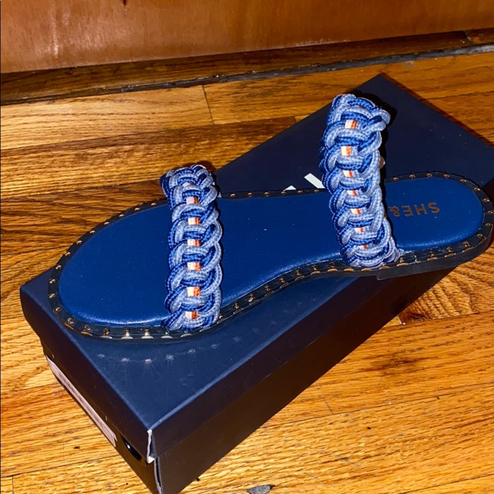 Blue Sandals